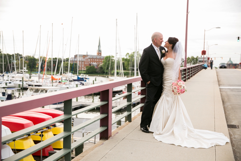 Downtown Annapolis Eastport Bridge Wedding Photographers 