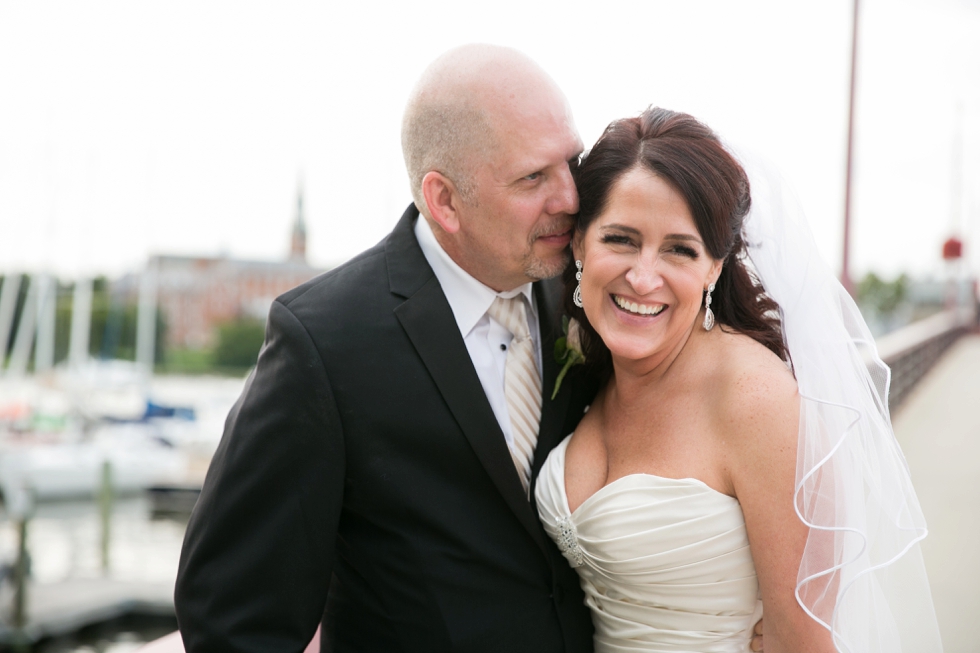 Downtown Annapolis Eastport Bridge Wedding Photographers 