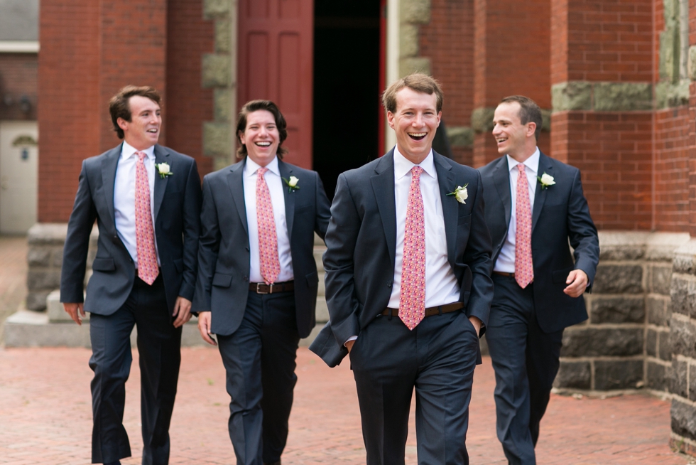 Chestertown MD groomsmen - Philadelphia wedding photographers