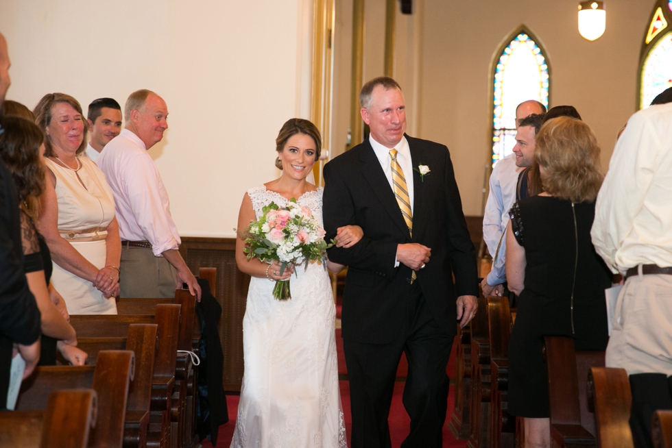 Chestertown MD Wedding Ceremony - Traveling wedding photographer