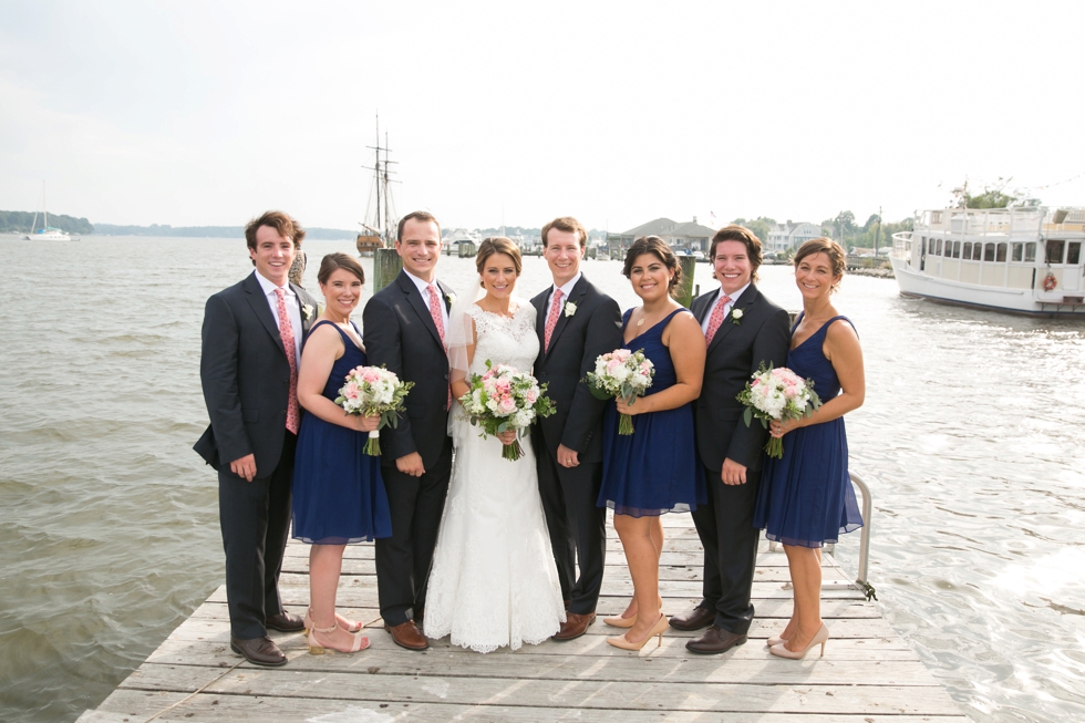 Chestertown Maryland Wedding party - wedding photography at Widehall