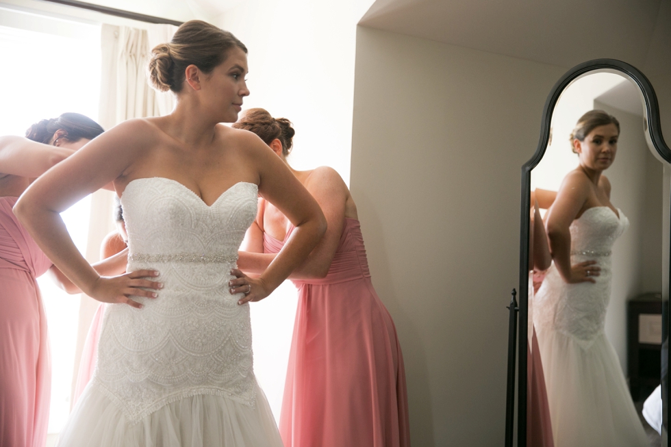 Eastern Shore Wedding - The Inn at the Chesapeake Bay Beach Club Bridal Prep