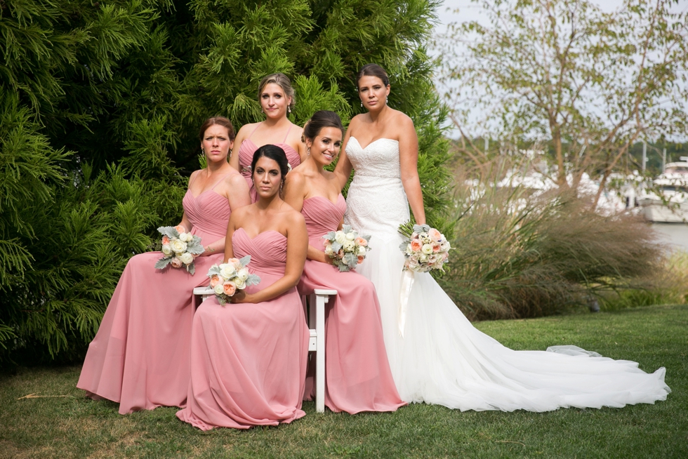 Chesapeake Bay Beach Club Bridesmaid - Annapolis Formal & Tuxedo - Bay Blooms