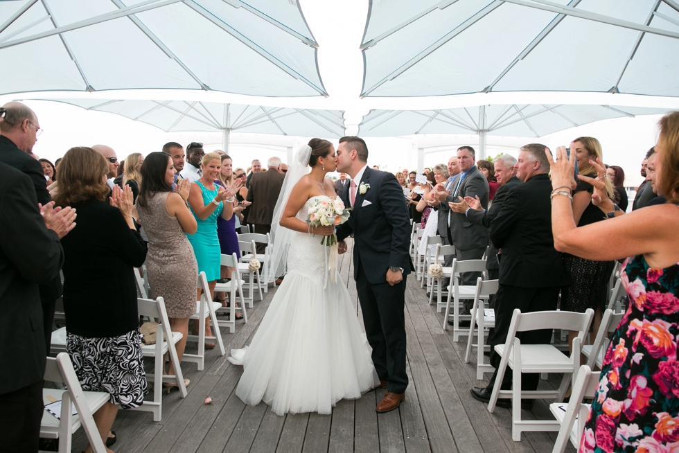 Destination Beach Wedding - Chesapeake Bay Beach Club Ceremony - Philadelphia Wedding Photography