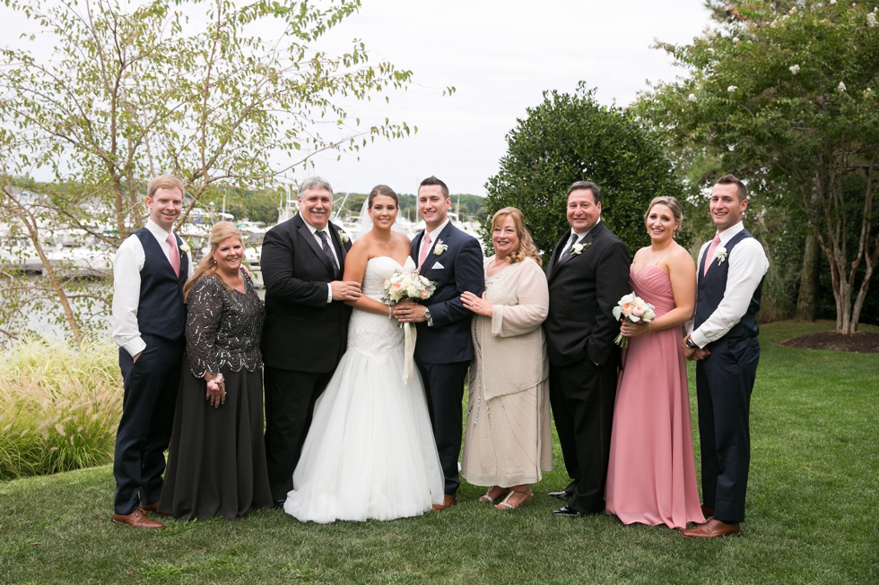 Destination Beach Wedding - Chesapeake Bay Beach Club Ceremony - Jersey Shore Wedding Photography