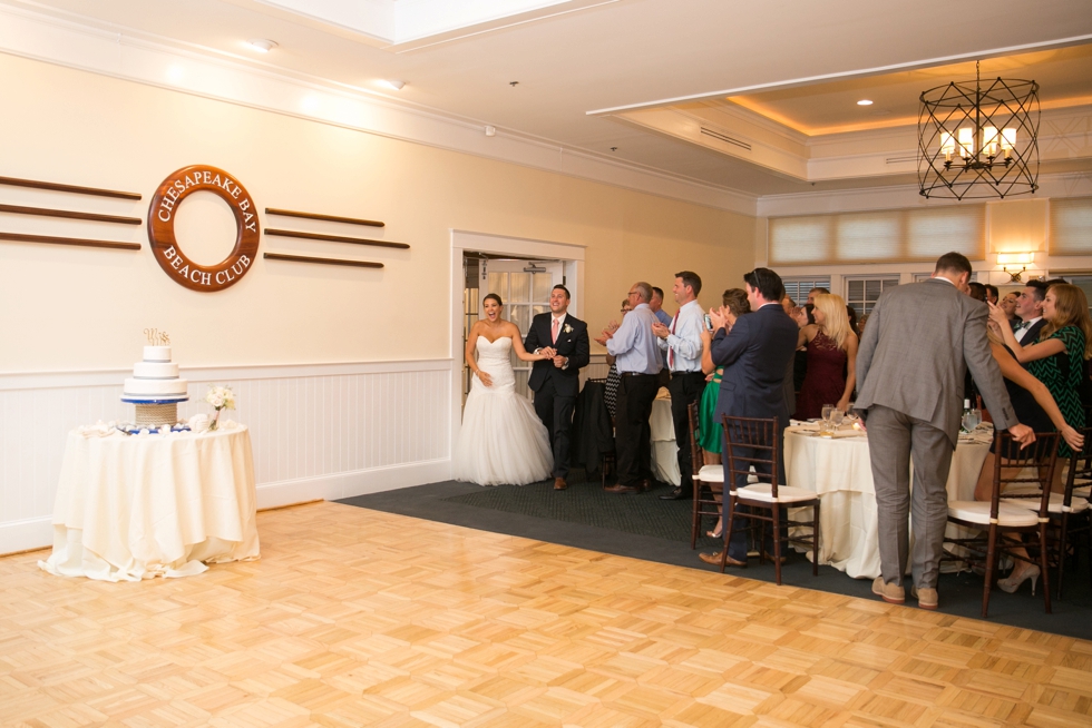 Chesapeake Bay Beach Club Sunset Ballroom - Shore Wedding Photographer