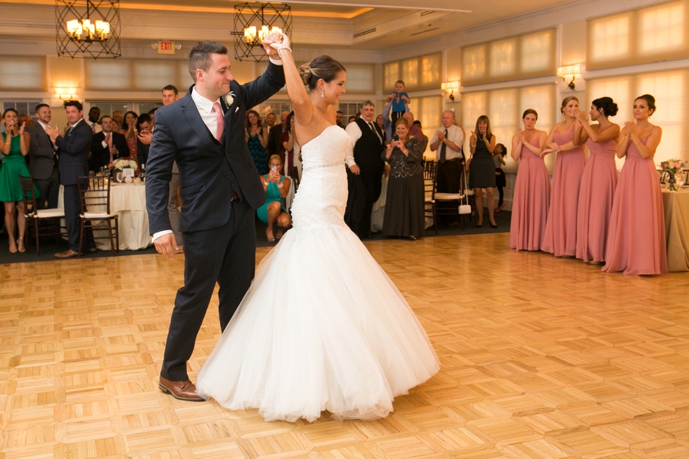 Chesapeake Bay Beach Club Sunset Ballroom - Shore Wedding Photographer