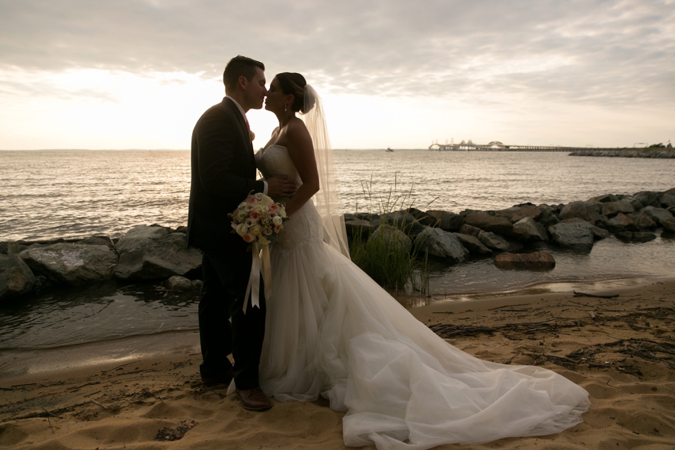 Chesapeake Bay Beach Club Sunset Wedding - Cape May Shore Wedding Photographer