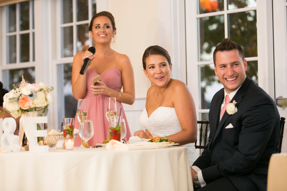 Chesapeake Bay Beach Club Sunset Ballroom - Shore Wedding Photographer