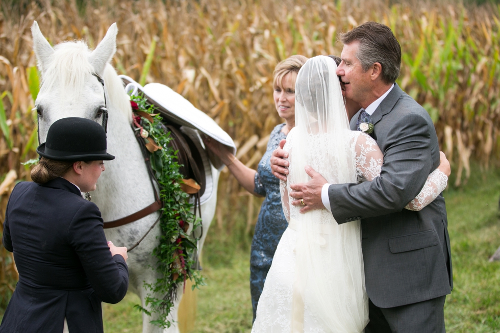 Surprise Horse - Philadelphia Farm Wedding Photography