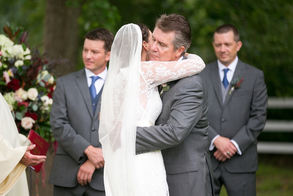 Outdoor Ranch Ceremony - Philadelphia Farm Wedding Photography