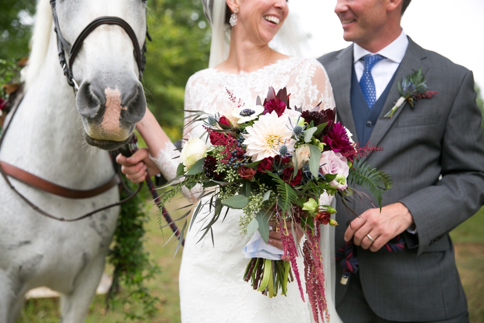 Timberlake Farm Wedding Photographer - Wedding Horse