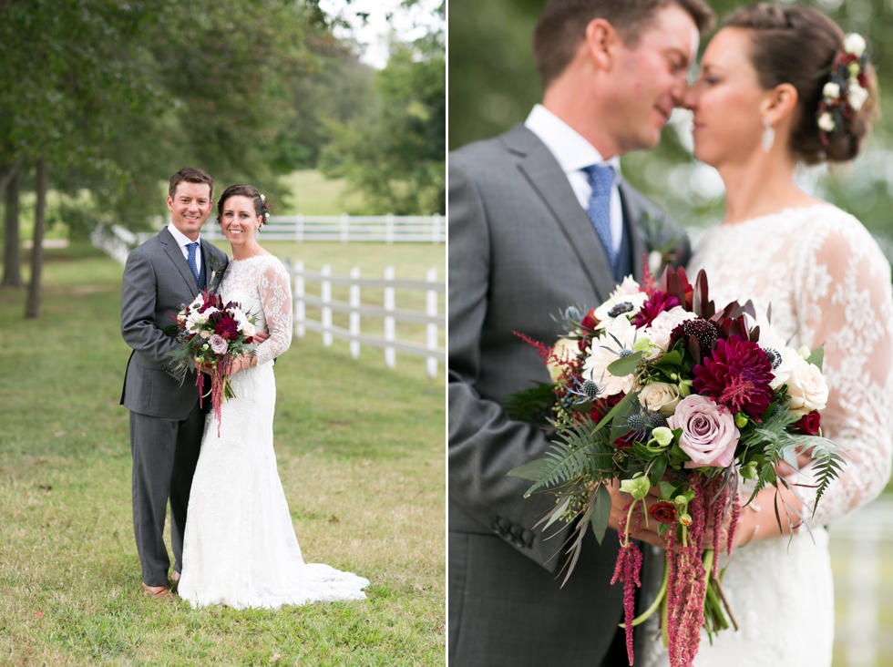 Timberlake Farm Ranch Wedding Photographs - My Flower Box Maryland