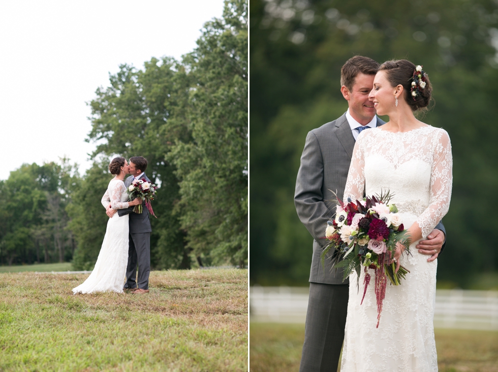 Timberlake Farm Ranch Wedding Photographs - My Flower Box Maryland