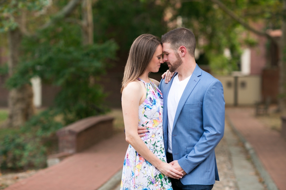 Carpenters Hall engagement photographer - Old City Philadelphia