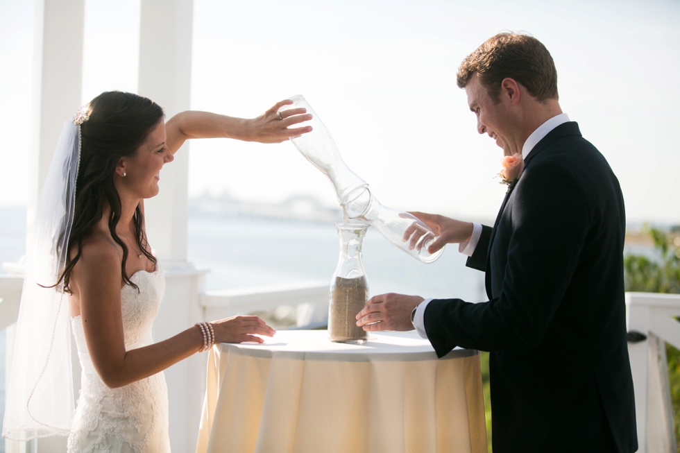 The Inn at the Chesapeake Bay Beach Club Wedding Photographs - Sunset Ballroom Ceremony