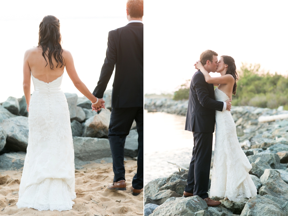 Sunset Beach Wedding Photos - Philly Wedding Photographer