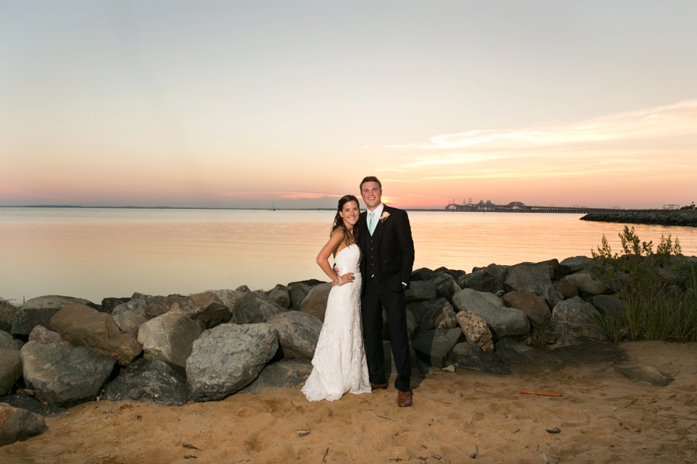 Sunset Beach Wedding Photos - Philly Wedding Photographer