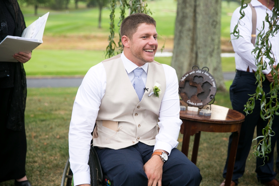 Philadelphia Wedding Photographer - Fiddlers Elbow Country Club NJ Wedding Ceremony