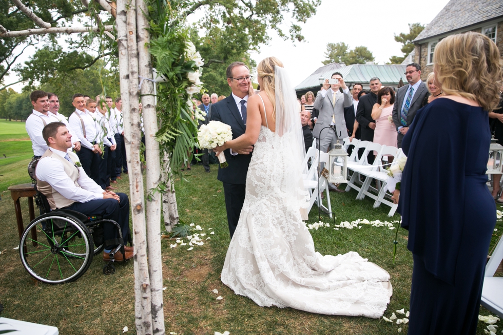 Philadelphia Wedding Photographer - Fiddlers Elbow Country Club NJ Wedding Ceremony