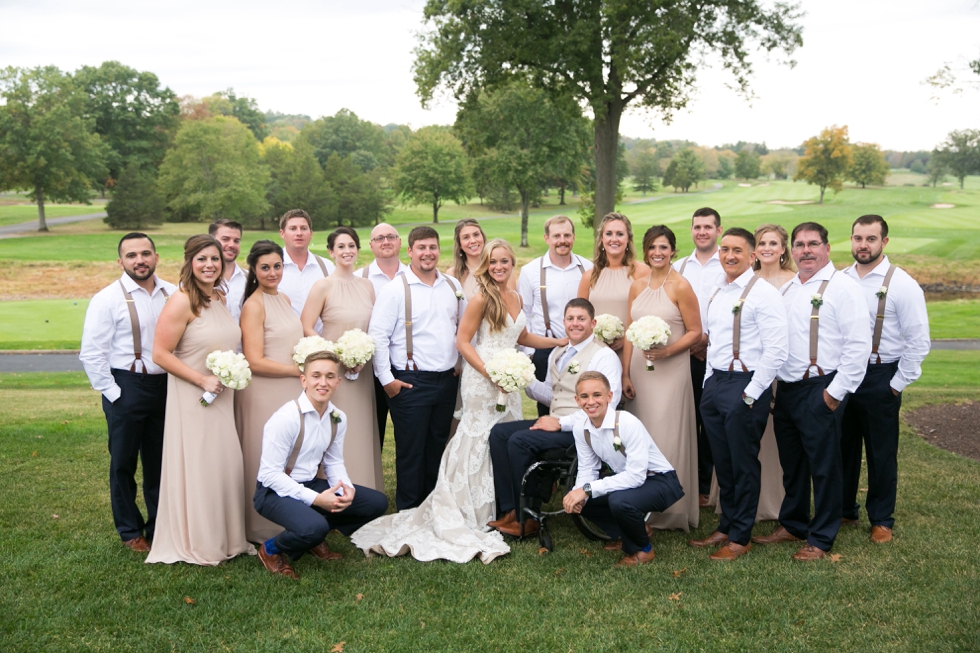 Philadelphia Wedding Photographer - Fiddlers Elbow Country Club NJ Wedding Party