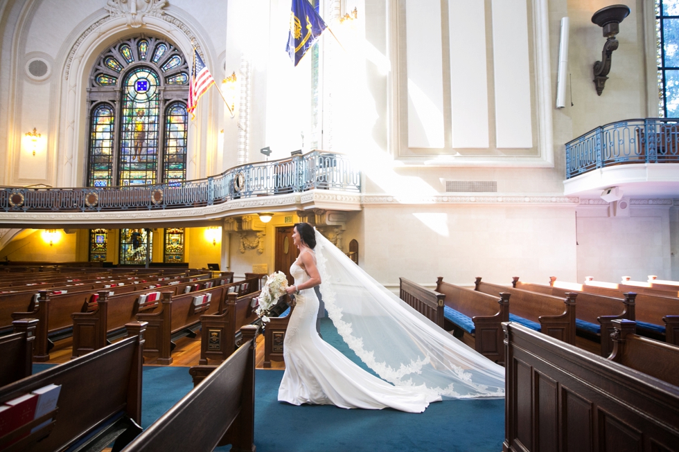 United States Naval Academy Chapel Wedding Ceremony - Jade and David Kircus 