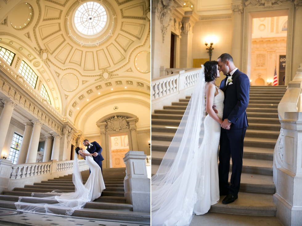 US Naval Academy Bancroft Hall rotunda - Pronovias Dress