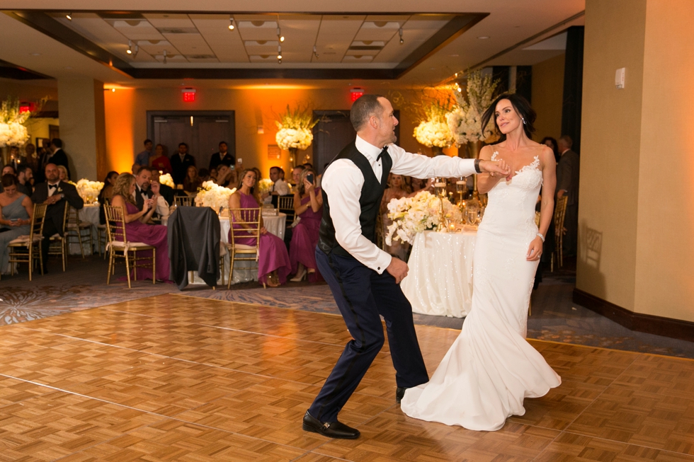 Destination Wedding Philadelphia Photographer - Westin Hotel Wedding Reception