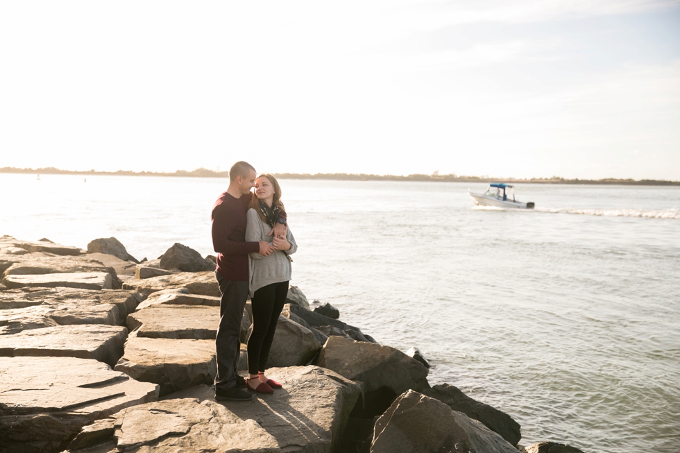 Barnegat Lighthouse Engagement Photographs - Philadelphia Wedding Photographer