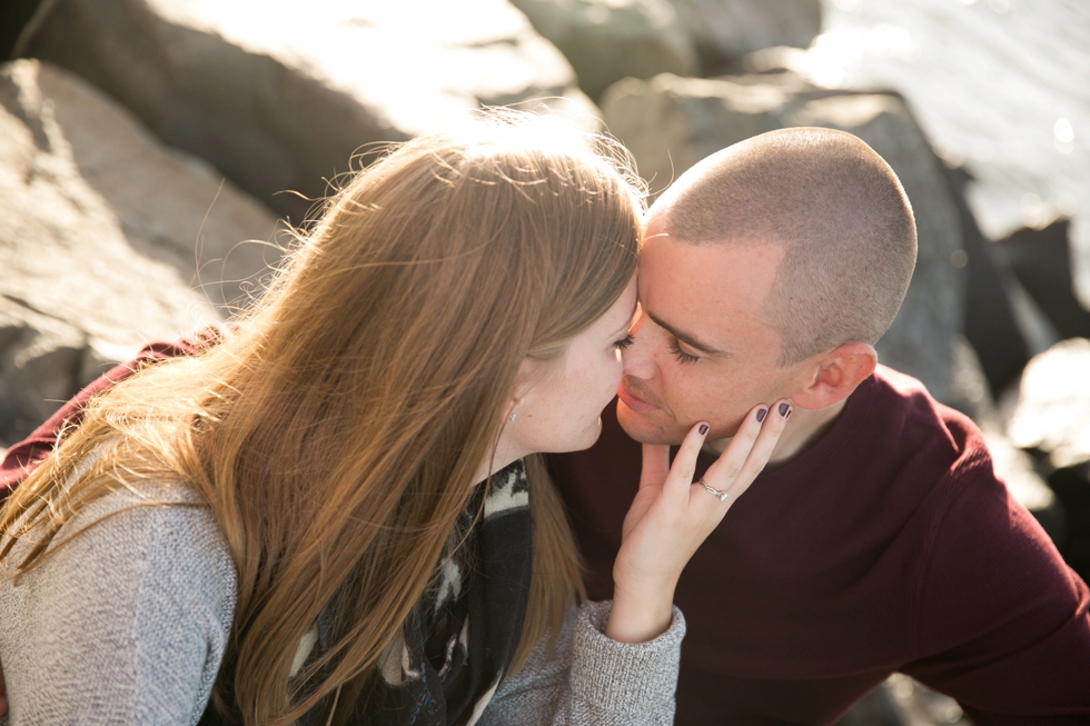 Barnegat Lighthouse Engagement Photographs - Philadelphia Wedding Photographer