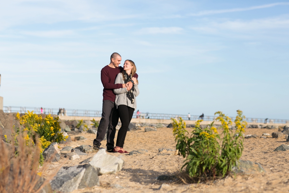 Barnegat Lighthouse Engagement Photographs - Philadelphia Wedding Photographer