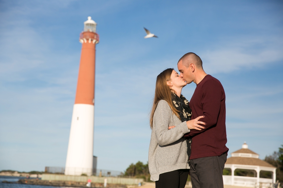 Barnegat Lighthouse Engagement Photographs - Philadelphia Wedding Photographer