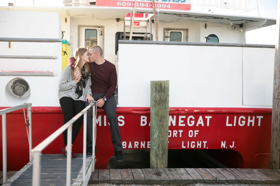 Barnegat Lighthouse Engagement Photographs - Barnegat Light NJ Wedding Photographer