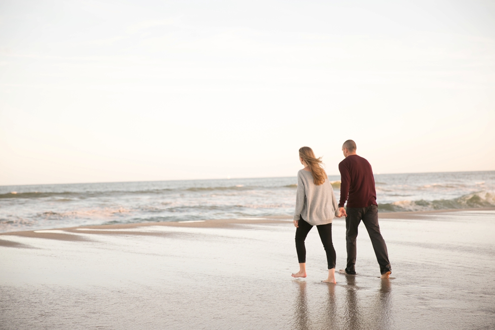 Surf City NJ Engagement Photographs - Long Beach Island NJ Wedding Photographer