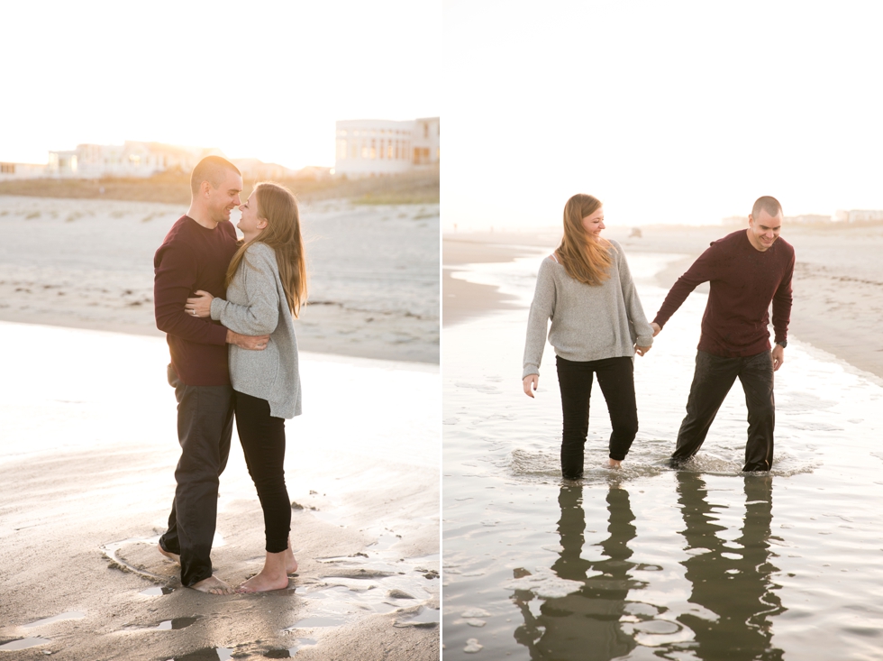 Surf City NJ Engagement Photographs - Long Beach Island NJ Wedding Photographer