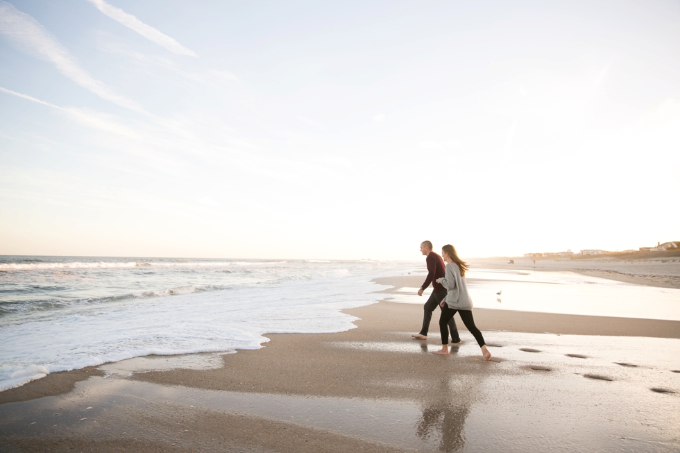 Surf City NJ Engagement Photographs - Long Beach Island NJ Wedding Photographer