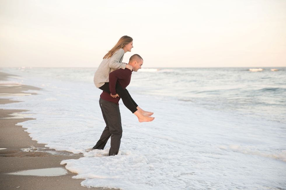 Surf City NJ Engagement Photographs - Long Beach Island NJ Wedding Photographer