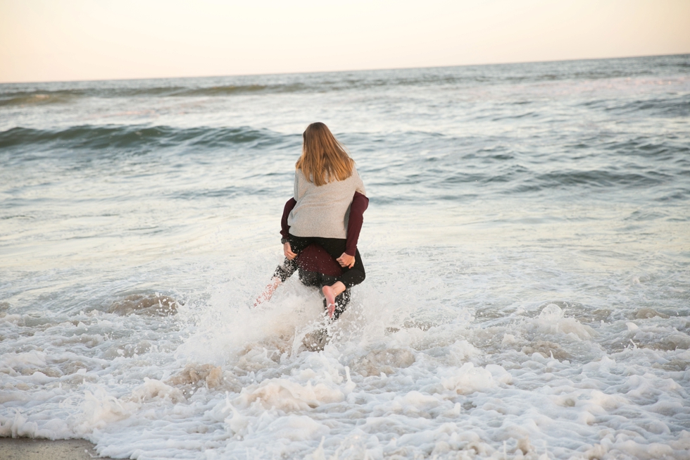 Surf City NJ Engagement Photographs - Long Beach Island NJ Wedding Photographer