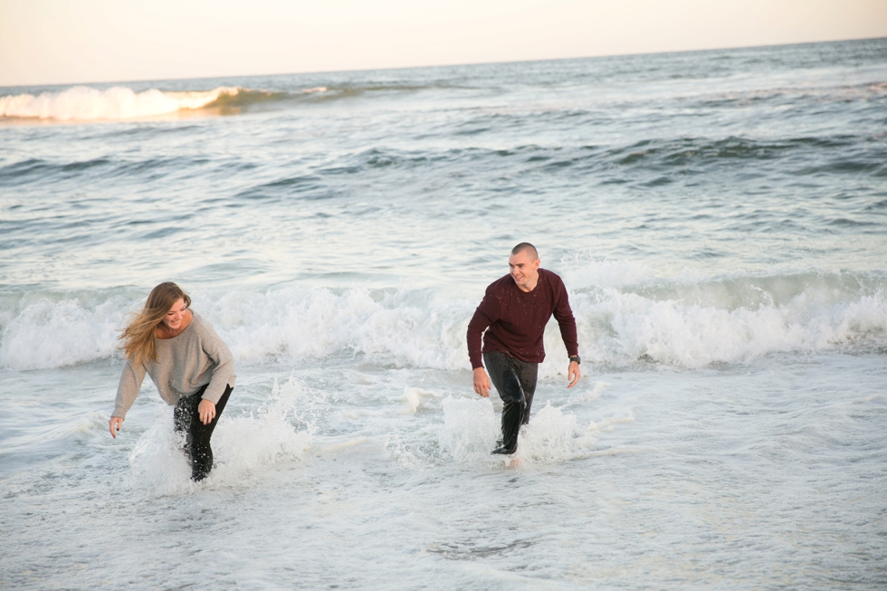 Surf City NJ Engagement Photographs - Long Beach Island NJ Wedding Photographer