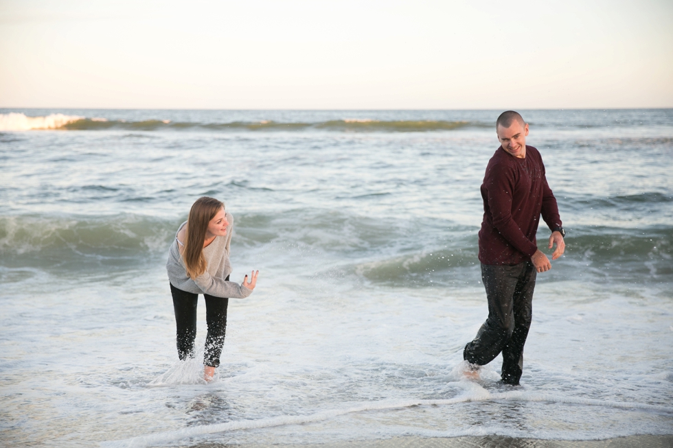 Surf City NJ Engagement Photographs - Long Beach Island NJ Wedding Photographer