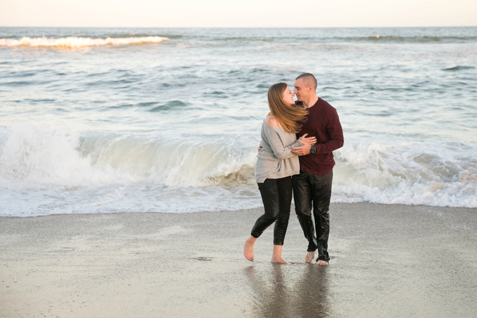 Surf City NJ Engagement Photographs - Long Beach Island NJ Wedding Photographer