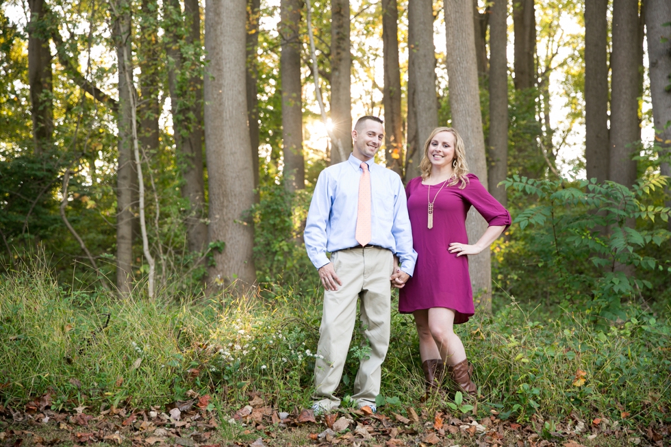 Wissahickon Valley Park - Fall Philadelphia Engagement Photography