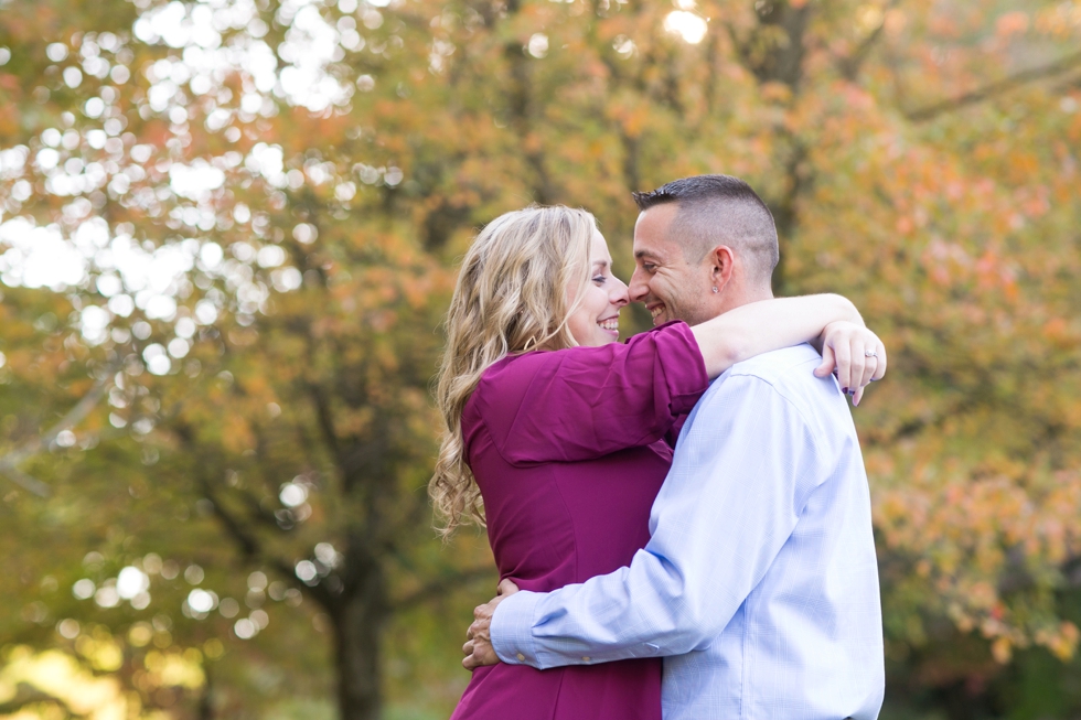 Lake Centennial Park - Fall Philadelphia Engagement Photographer