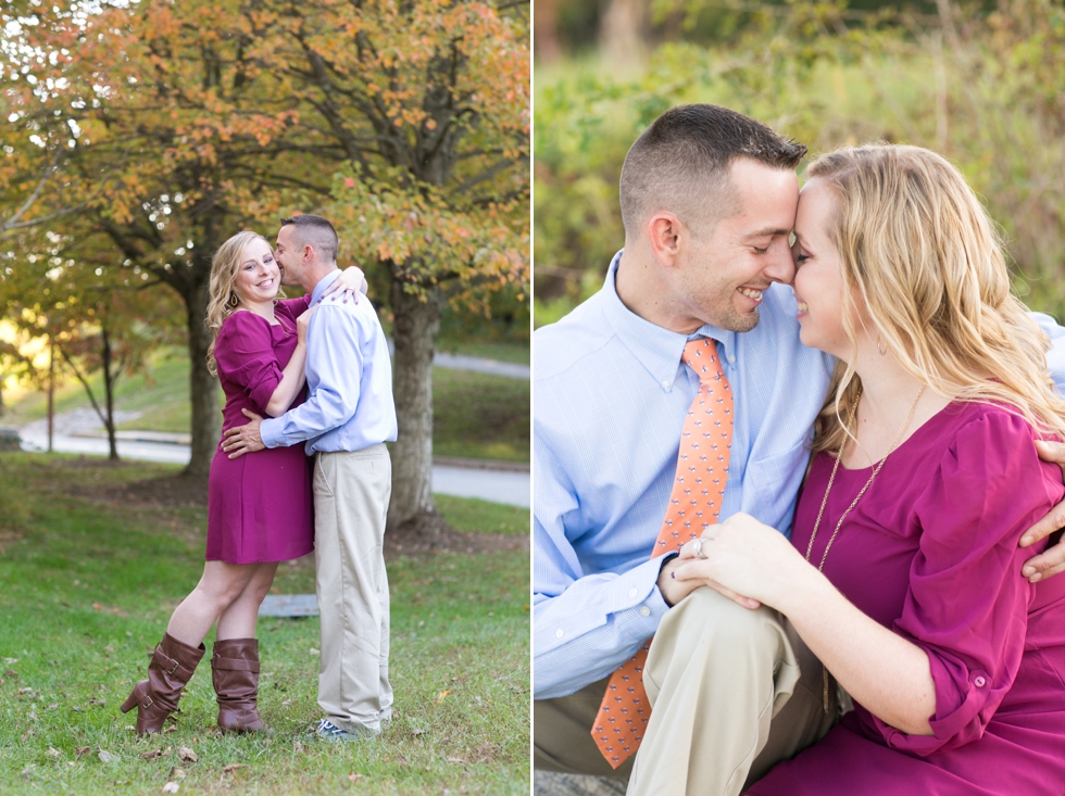 Wissahickon Valley Park - Fall Philadelphia Engagement Photography