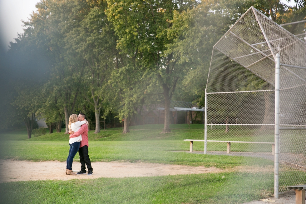 Lake Centennial Park - Fall Philadelphia Engagement Photographer