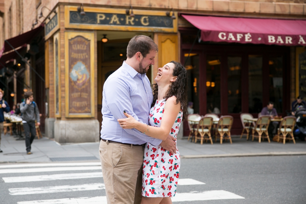 Parc Rittenhouse Engagement Photographer in Philadelphia