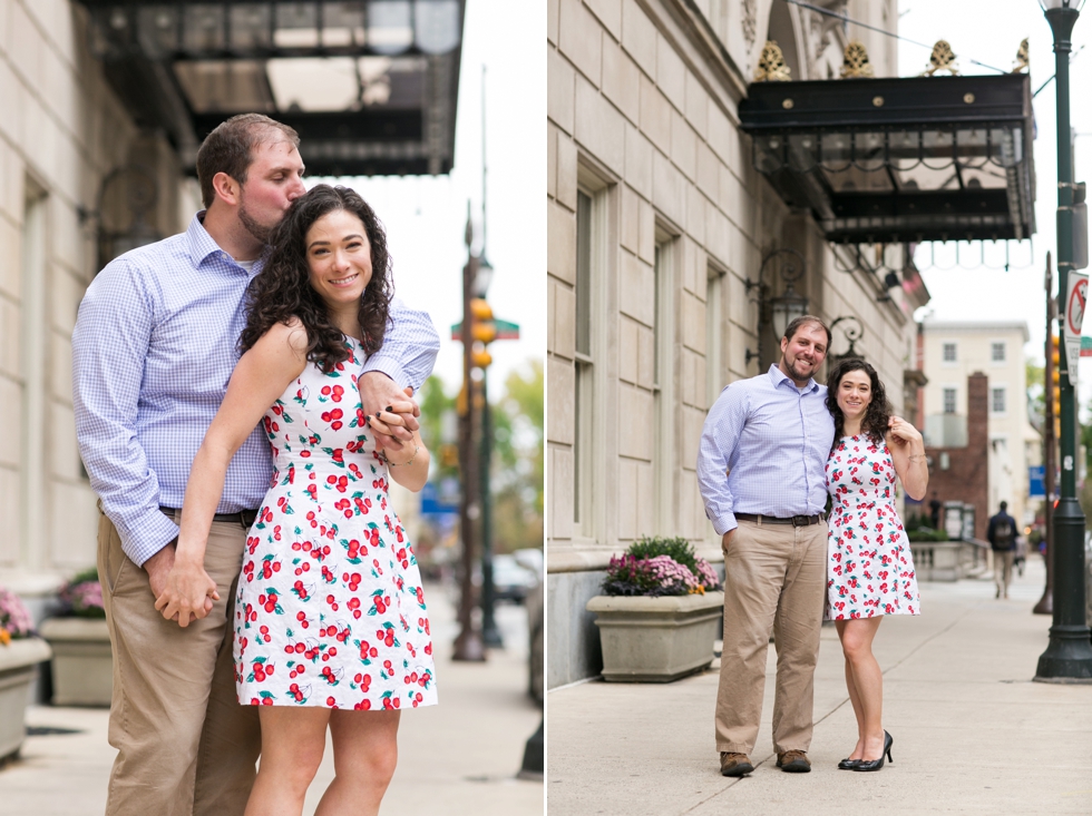 Rittenhouse Square Engagement Photos in Philadelphia