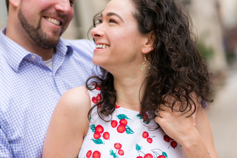 Rittenhouse Square Engagement Photos in Philadelphia