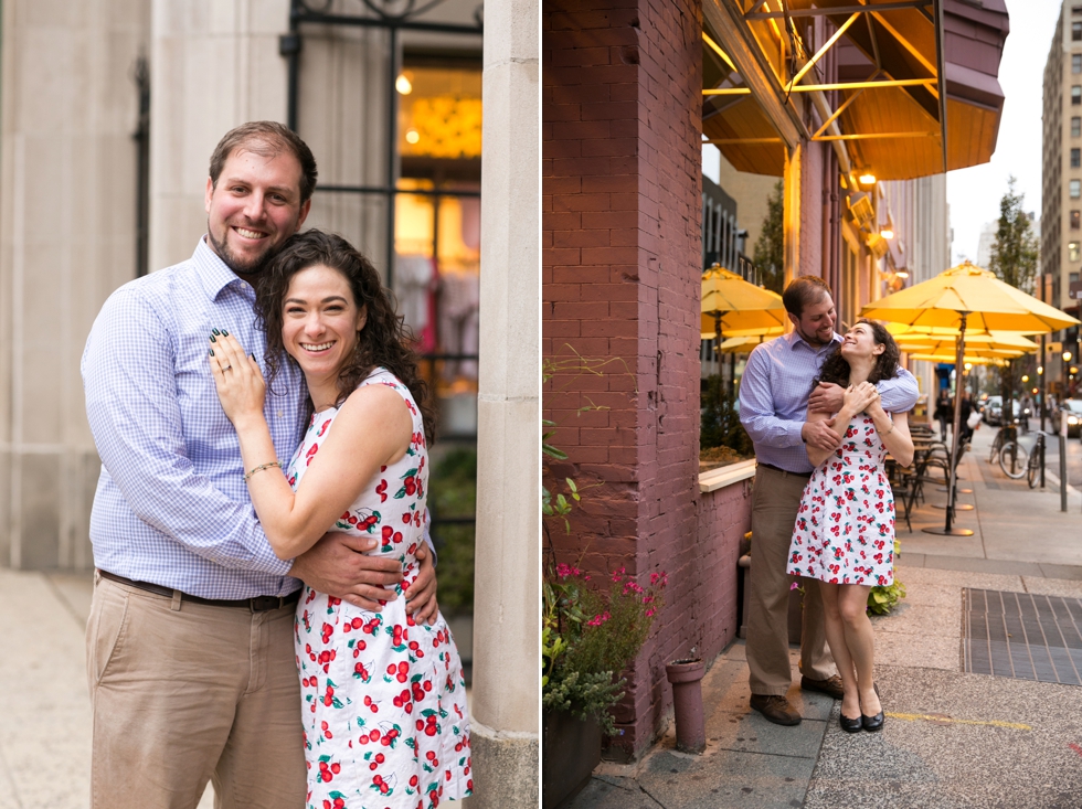  Engagement Photos at Tria Wine Bar Philadelphia