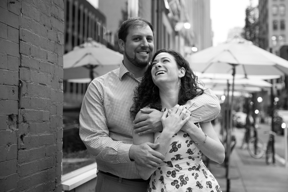  Engagement Photos at Tria Wine Bar Philadelphia